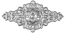 Ornament plechový 405 x 210 x 1 mm