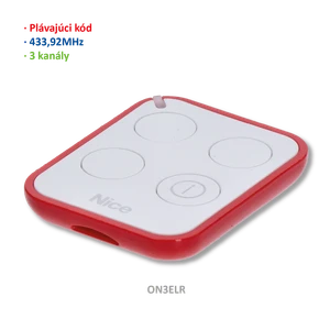 Vysielač 3-kanálový obojsmerný, 433 MHz, plávajúci kód - slide 0