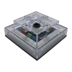 LED lampa, 12/24/230 V do stĺpika 100 x 100/120 x 120 mm - slide 1