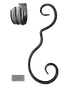 Prvok 220 x 83 mm, profil 12 x 6 mm, základné rozkutie