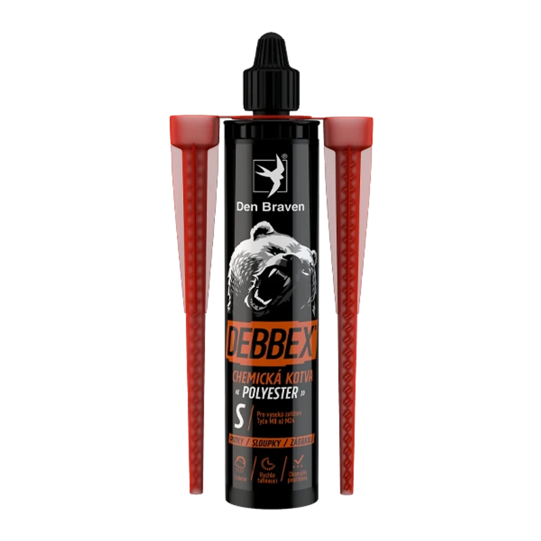 Chemická kotva polyester so styrénom DEBBEX, 300 ml