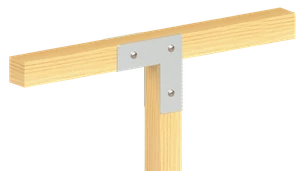 Spojka na hranol 80 x 80 mm, pozinkovaná ocel - slide 3