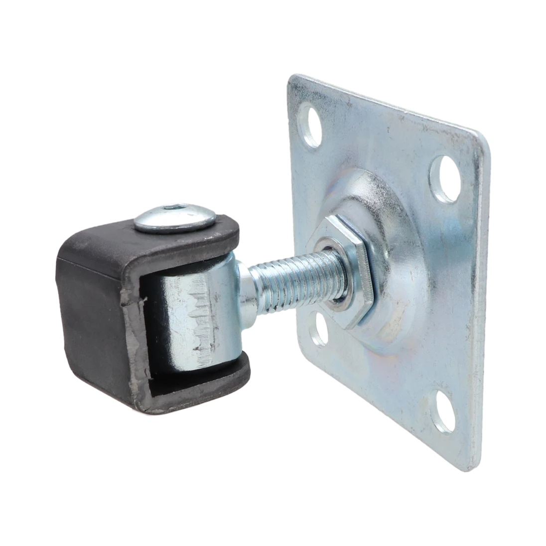 Záves M12 s platňou 80 x 80 mm, 90° nastaviteľný 1D