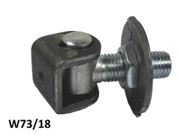 Pant M18 Navařovací, otevíratelný 90°, nastavitelný 1D s kontramaticí, částečně pozinkovaný