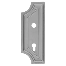 Štít 275x108x3mm, levý, pro zámek ZM90/80