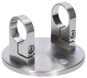 Úchyt na bočné kotvenie stĺpu ø 42,4 mm, brúsená AISI 304 - slide 0