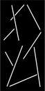 Plech vzor 2024, 1000 x 2000 x 2 mm, bez úpravy