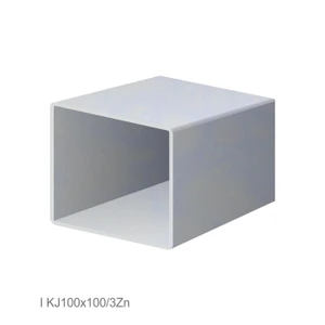 Uzavřený profil 100 x 100 x 3 x 3000 mm, pozink, hladký - slide 0
