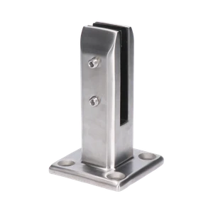 Vrchné kotvenie pre sklo 10 - 12,76 mm, brúsená AISI 316 - slide 1