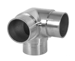 Spojka na trubku ø 42,4 mm, broušená nerez AISI 304