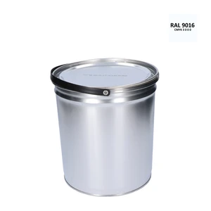 Barva antikorozní polomatná na zinek 5 kg provozní-bílá - slide 0