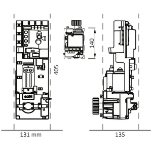 NAKED pohon pre posuvnú bránu do 400 kg - slide 4