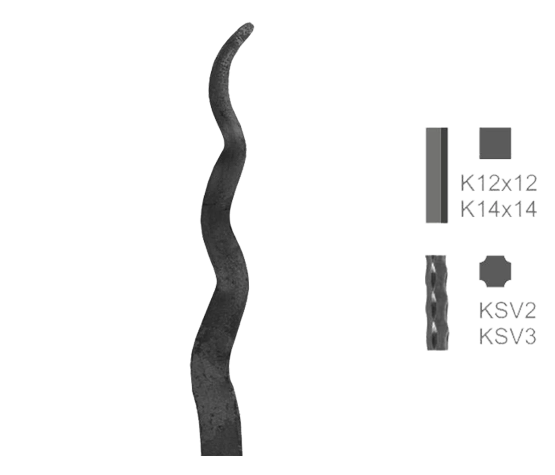 Kovaný špic typu K6