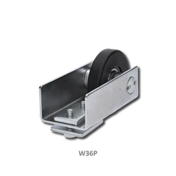 Nábehové koliesko samonosnú bránu, profil 70 x 70 x 4 mm