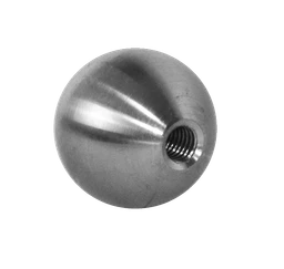 Guľa plná so závitom M6 / ø 25 mm, brúsená nerez AISI 304