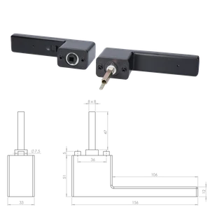 Interierová klika se smart uzamykáním - slide 2