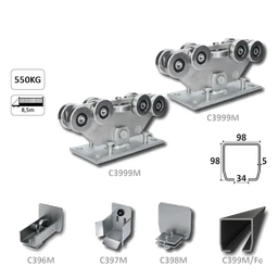 MEDIO-9 samonos do 550 kg/8,5 m, profil 98 x 98 x 5 mm, Fe
