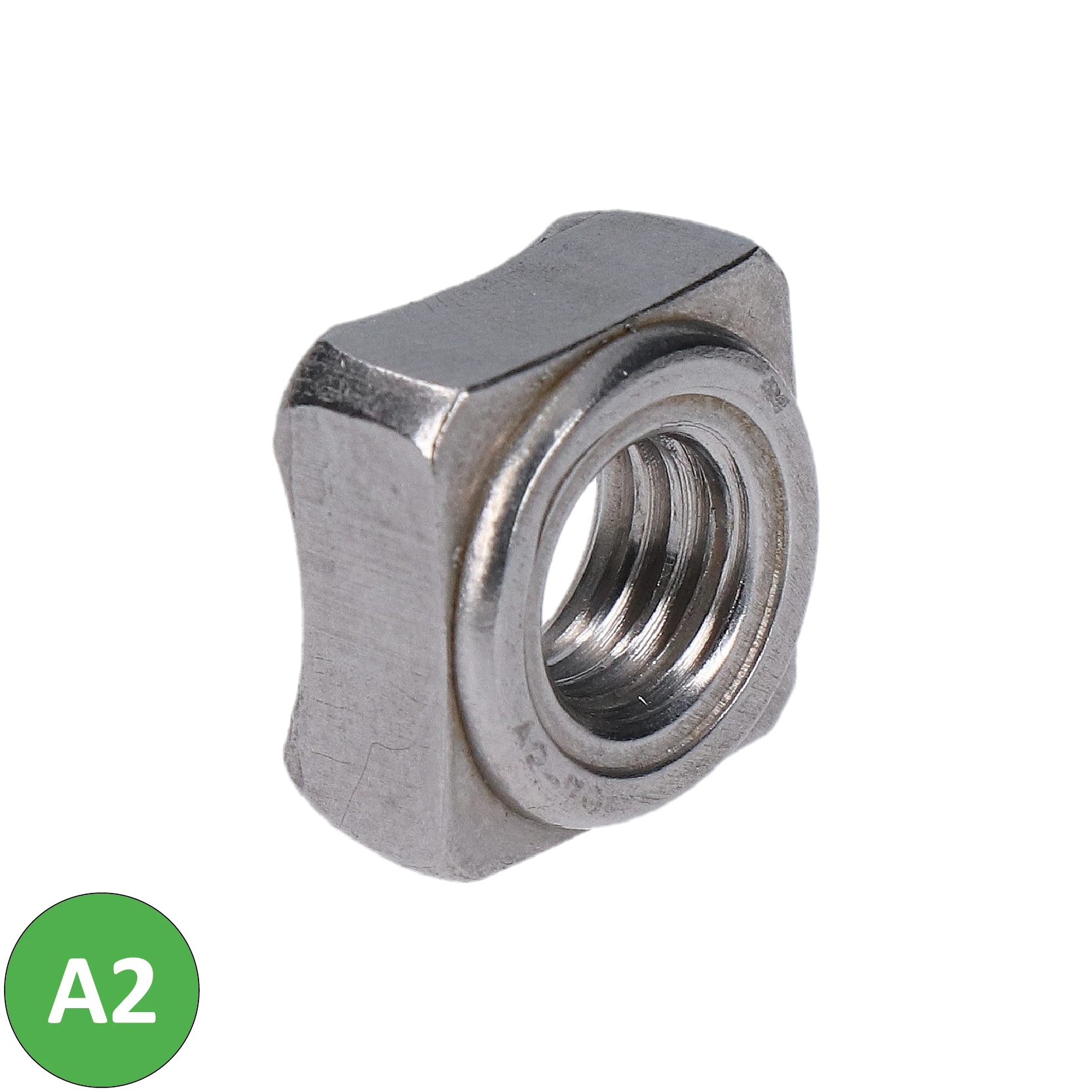 Nerezová matica navariteľná, DIN928/A2 /AISI304 M6 - M12 | Kovian SK