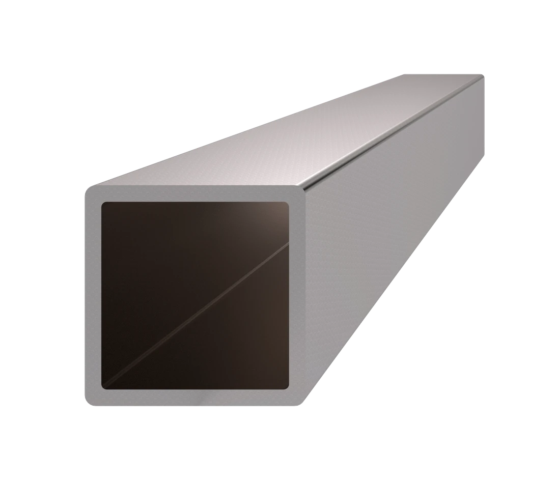 Profil 20 x 20 x 1,5 x 3000 mm, brúsená nerez AISI 304