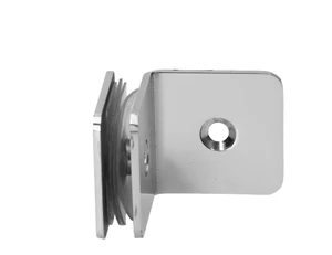 Svorka skla medzi stenu a sklo 90°, sklo 8 - 10 mm, AISI 304 - slide 1