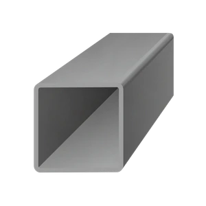 Uzavretý profil 100 x 100 x 4 x 3000 mm, čierny S235, hladký - slide 0