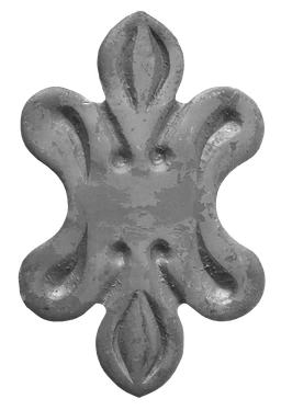 Pätka kovaná 160 x 103 x 6 mm