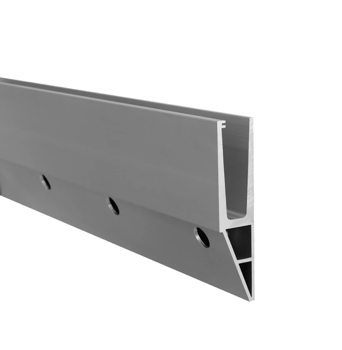 Kotvící profil, sklo 12 - 22 mm, boční kotvení, L = 2,5 m