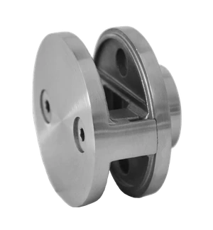 Svorka skla středová ø 60 mm, sklo 8–12 mm, AISI 304 - slide 0