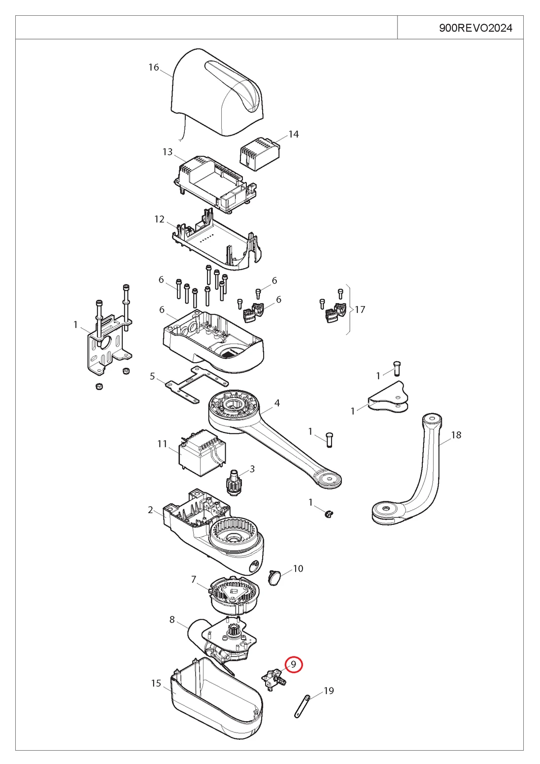 999ALBE007A00 odblokovací mechanismus pro REVO