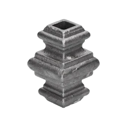 Návlek 68 x 40 mm, na čtyřhran 12 x 12 mm,  Nevhodné pro žárové zinkování.