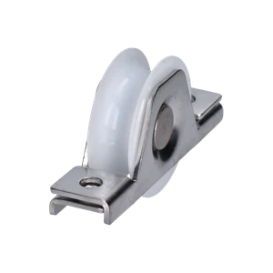 Vodiaca kladka ø 58 mm s nylonovým kolieskom, AISI 304 - slide 0