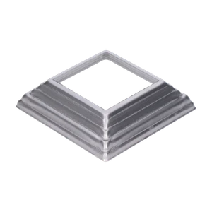 Krytka, plech, 100 x 100 x 29 mm, diera 60 x 60 mm, výlisok - slide 0