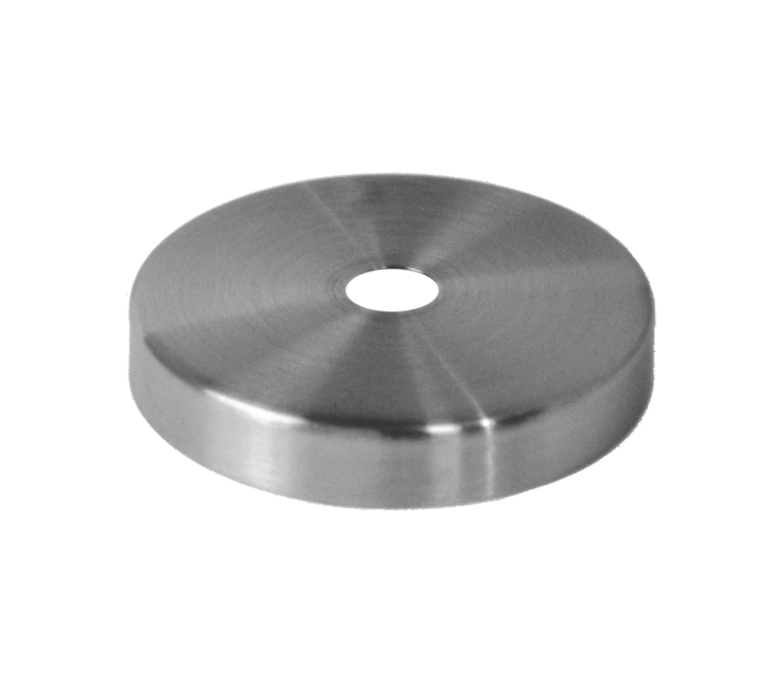 Kryt ø 70 mm na trubku ø 14 mm, brúsená nerez AISI 304