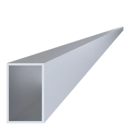 Hliníkový jekl 80 x 50 x 3 x 6000 mm, bez úpravy