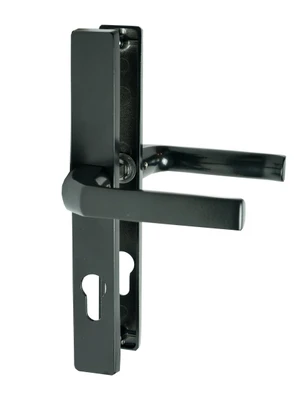 Klika, rozteč 90mm, úprava RAL9005 - slide 0