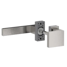 Hliníkový set kľučka/guľa, brúsený elox