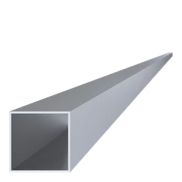 Poškodený jokel 60 x 60 x 2 x 6000 mm, hliník bez úpravy