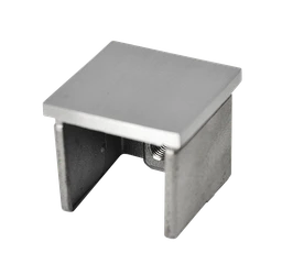 Ukončenie, lepený spoj, brúsená nerez AISI 304