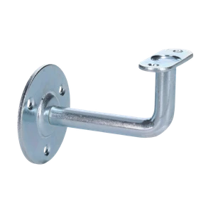 Držiak madla na stenu, odsadenie 75 mm, pozinkovaný - slide 0