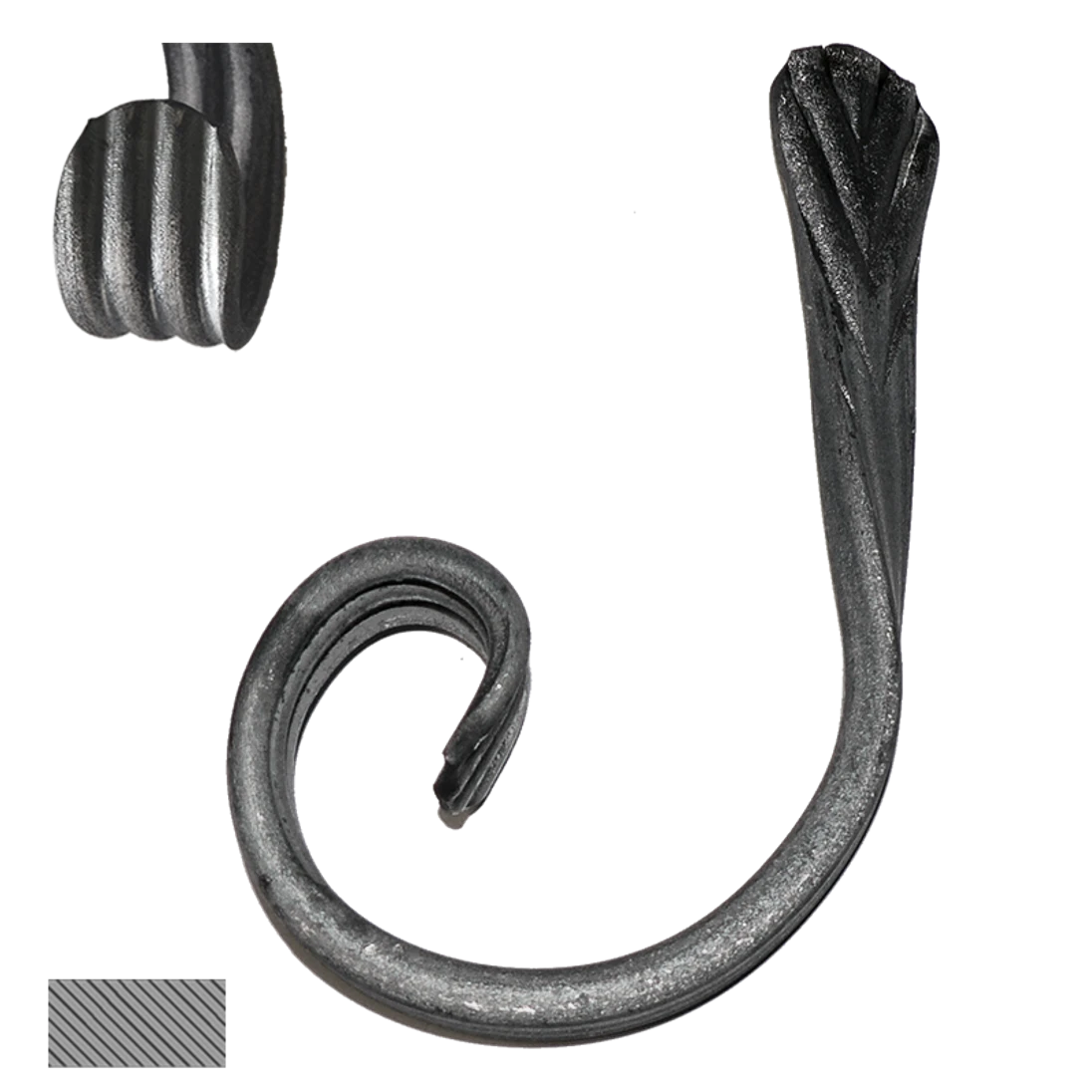 Prvok 120 x 60 mm, 12 x 6 mm, hladký, široké rozkutie