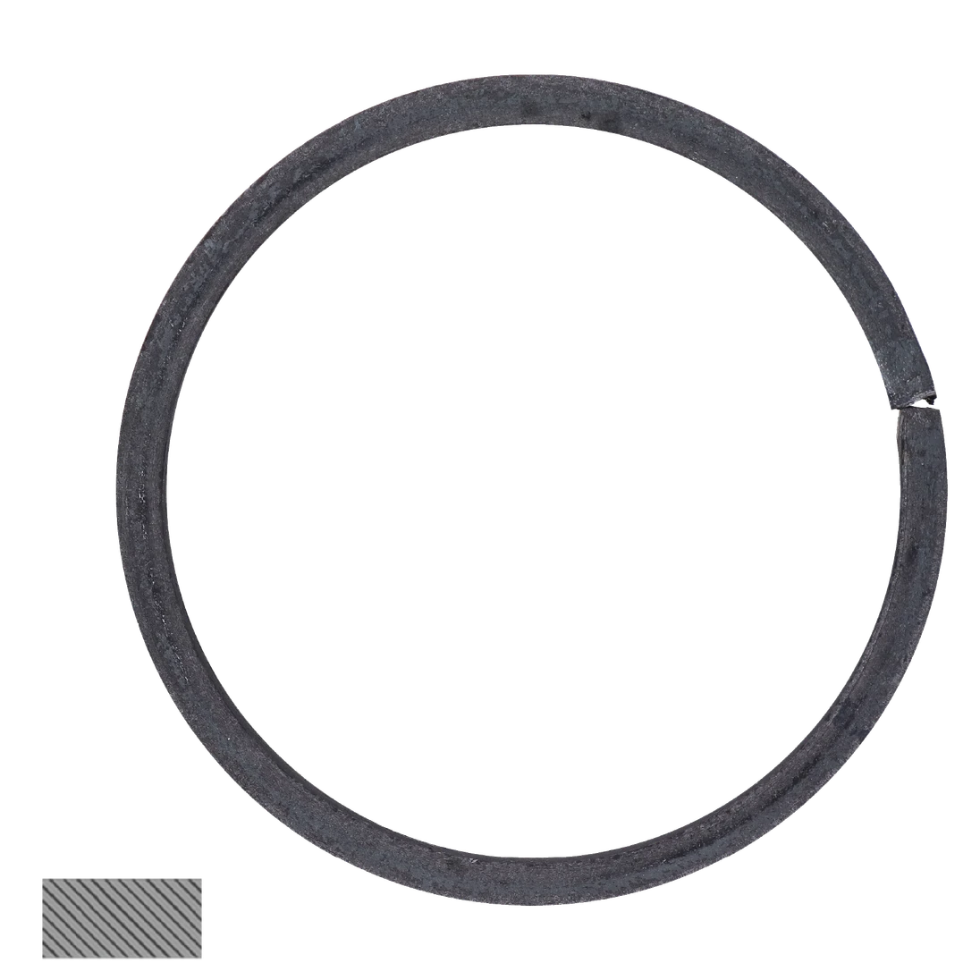 Kruh ø 100 mm, 12 x 6 mm, hladký