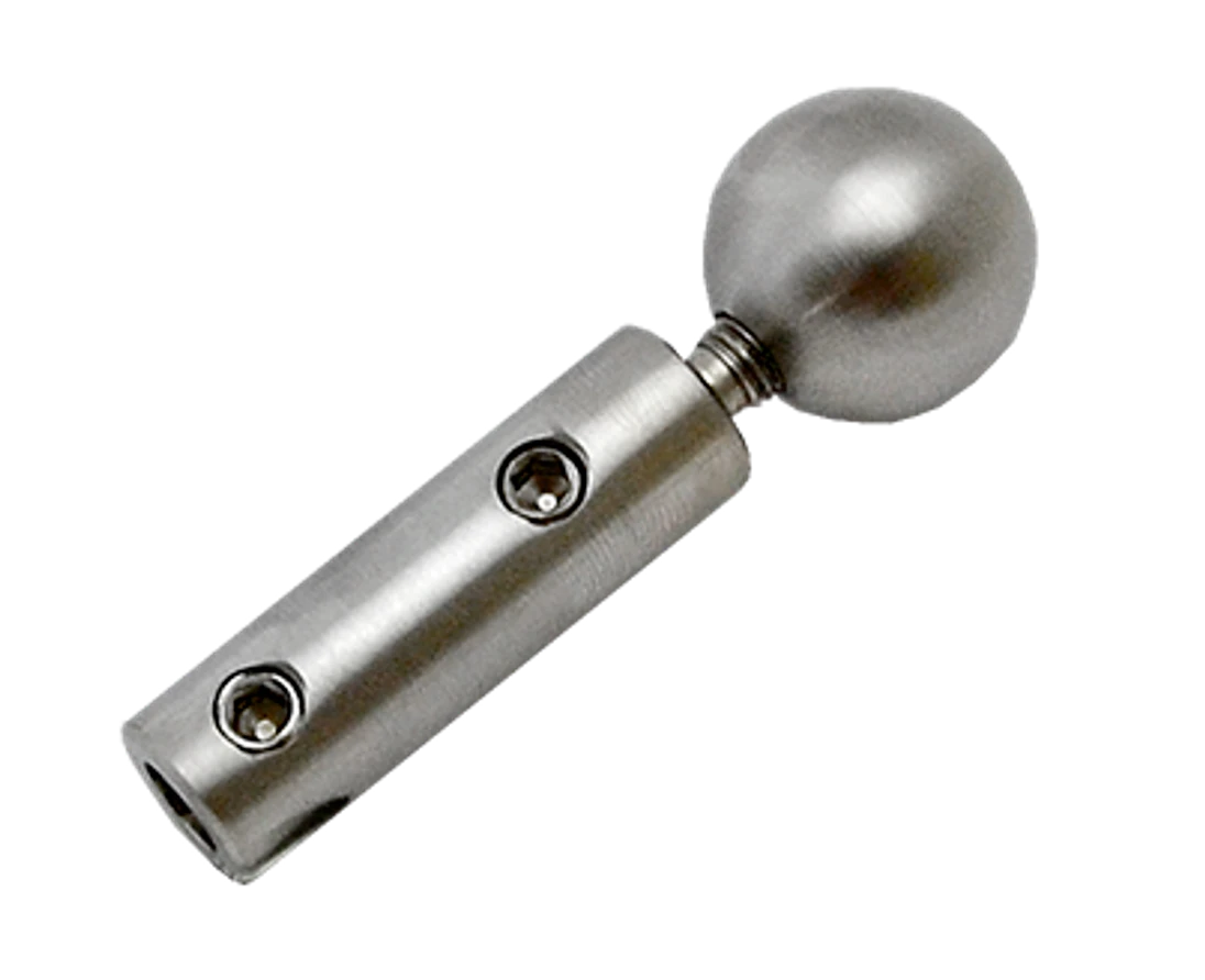 Úchyt pre nerezové lanko ø 5 mm, brúsená nerez AISI 304