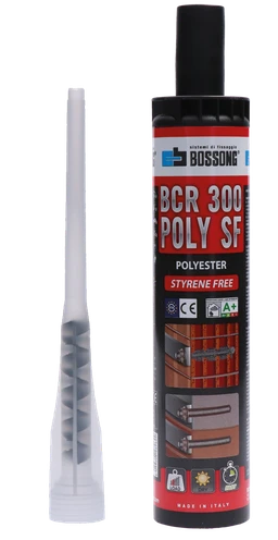 chemické kotvenie 300ml polyesterové bez styrénu so zmiešavacím hrotom