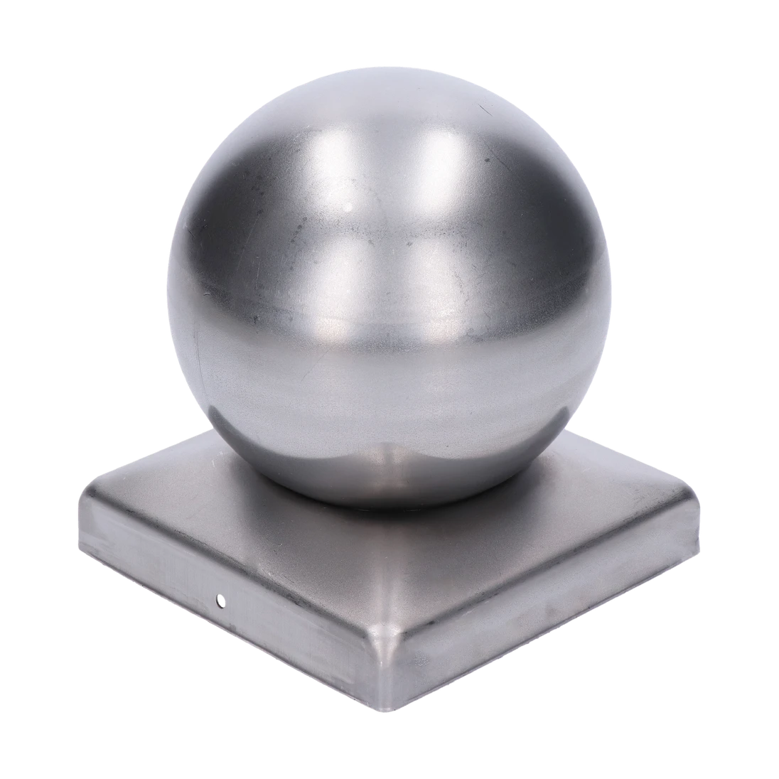 Stříška plechová 120 x 120 mm s koulí ø 120 mm