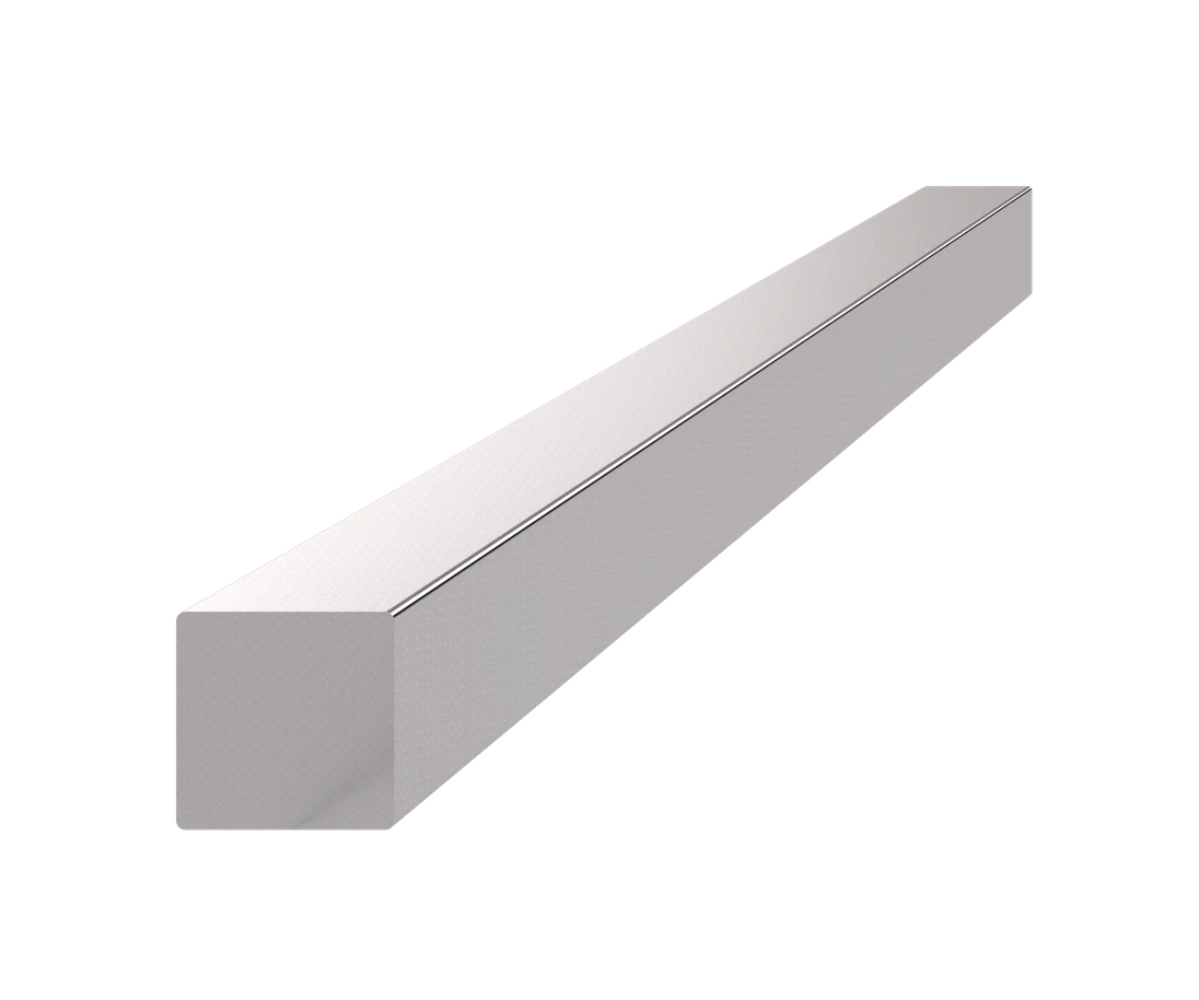 DOPRODEJ! Čtyřhran 12 x 12 x 3000 mm, bez úpravy AISI 304