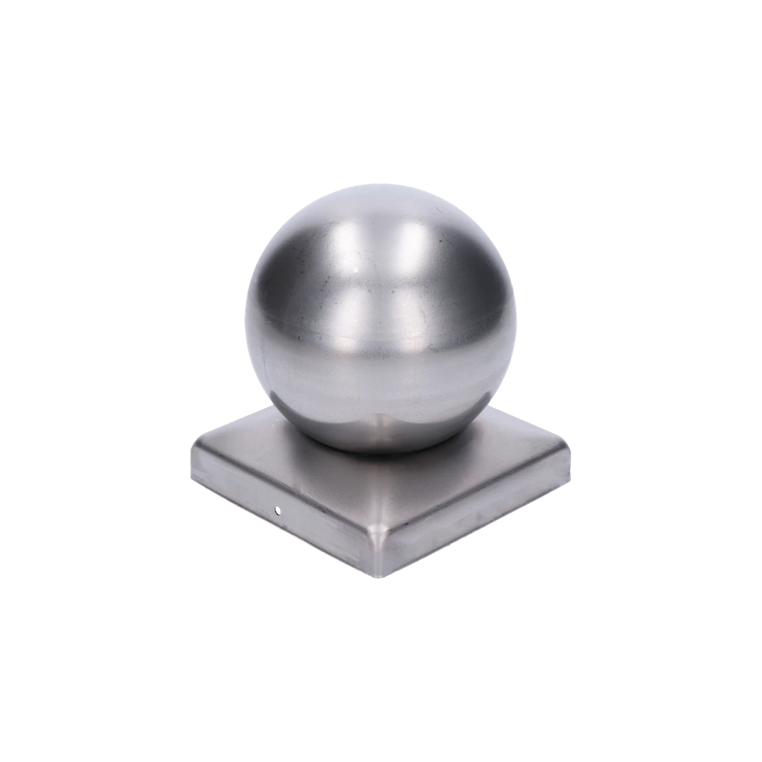 Strieška plechová, 40 x 40 mm s guľou ø 50 mm