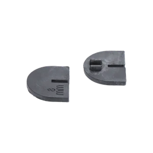 DOPREDAJ! Svorka skla plochá, brúsená AISI 316 - slide 1