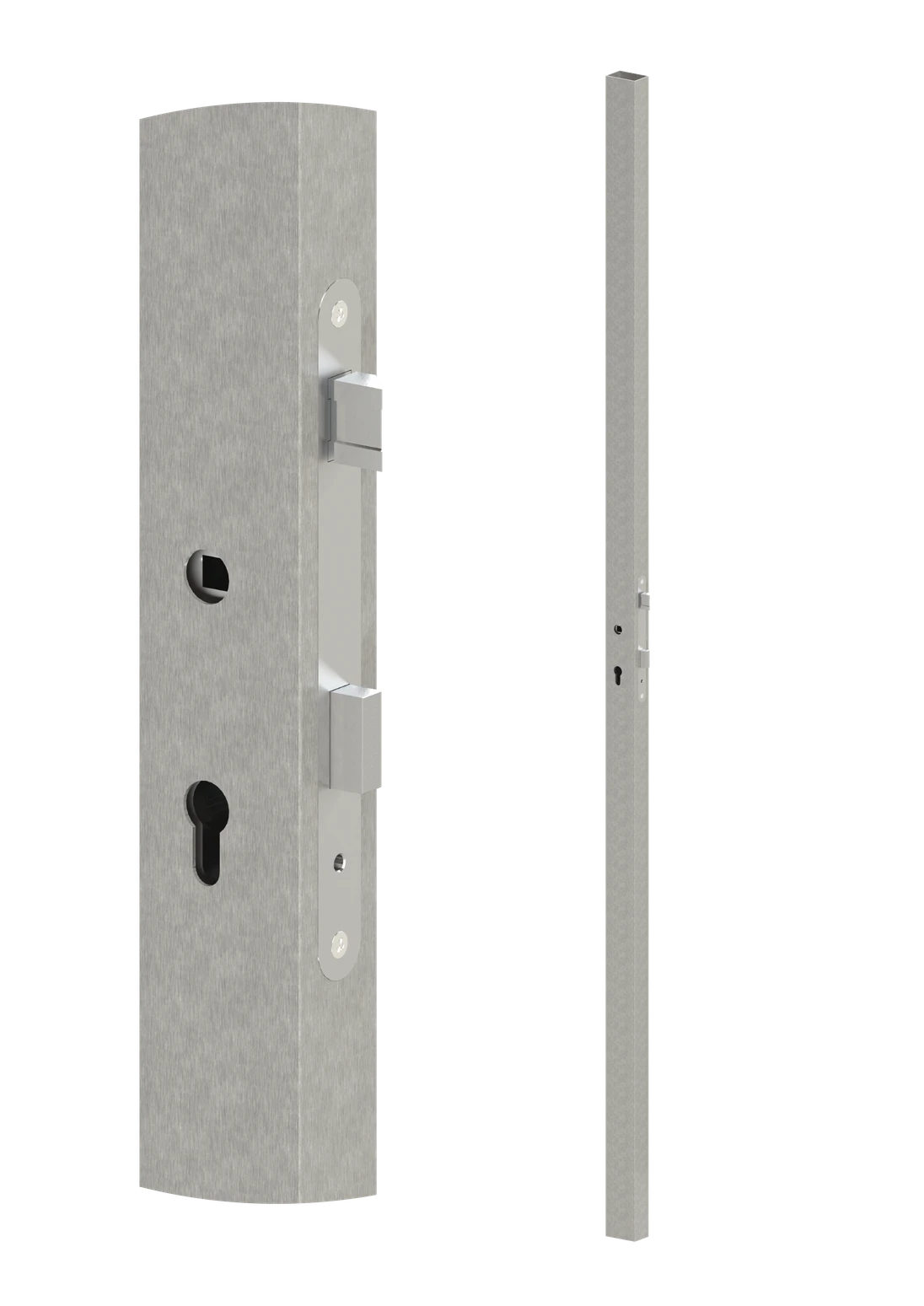 Profil 60 x 40 x 1,5 x 2000 mm so zapusteným zámkom, pozink