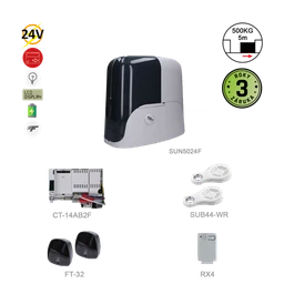 900KSUN5024FKR FASTLINE pre posuvnú bránu do 5 m/500 kg