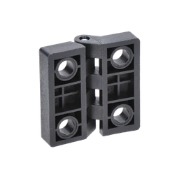 Záves plastový 48 x 48 x 30 mm, otvor ø 6,5 mm